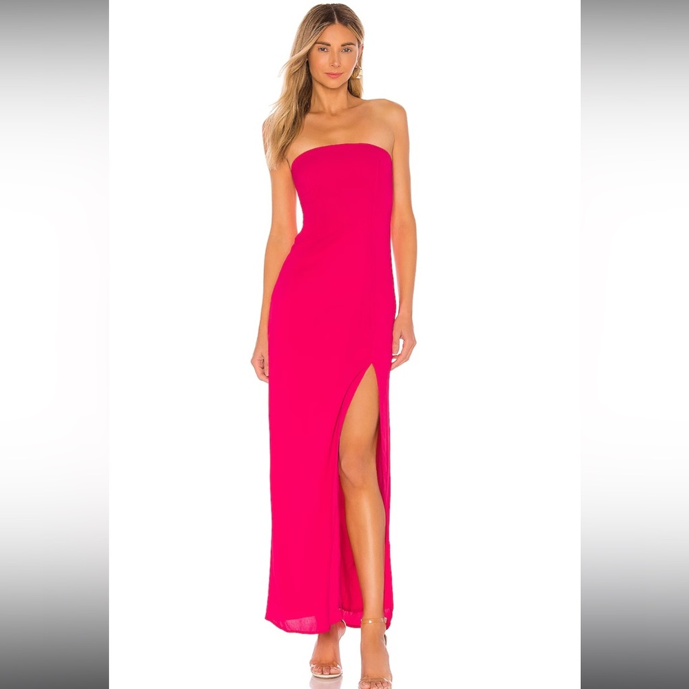 Super Down Pink Dress Size Small